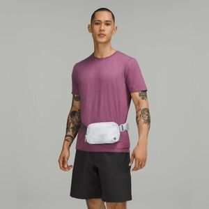 ✨NEW✨ Lululemon Light Gray Purple Camo Everywhere Belt Bag 1L Travel Crossbody